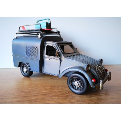 Bestelauto 2CV pennenbakje/fotolijstje Bestelauto 2CV pennenbakje/fotolijstje